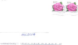 1999. USA, The Letter Sent By Air-mail Post To Moldova - Lettres & Documents