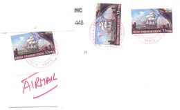 1999. USA, The Letter Sent By Air-mail Post To Moldova - Briefe U. Dokumente