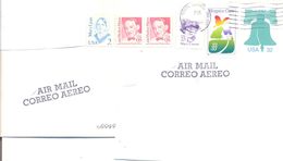 1999. USA, The Letter Sent By Air-mail Post To Moldova - Briefe U. Dokumente