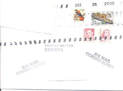 2001. USA, The Letter Sent By Air-mail Post To Moldova - Cartas & Documentos