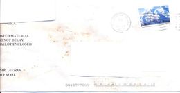 2002. USA, The Letter Sent By Air-mail Post To Moldova - Cartas & Documentos