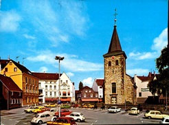 ALLEMAGNE  - VELBERT - PLACE DE L'ÉGLISE - AUTOMOBILE  4 L - VOLKSWAGEN  - - Velbert