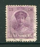 LUXEMBOURG- Y&T N°121- Oblitéré - 1921-27 Charlotte Voorzijde