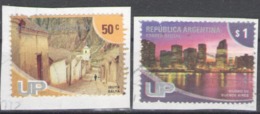 Argentina Used On Paper 2008 Tourist Attractions - Used Stamps