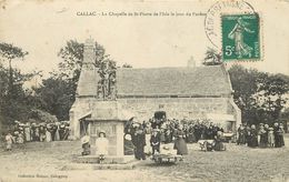 CALLAC - La Chapelle De Saint Pierre De L'isle Le Jour De Pardon. - Callac