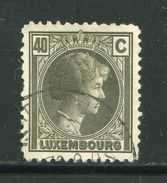 LUXEMBOURG- Y&T N°171- Oblitéré - 1926-39 Charlotte Rechterzijde