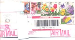2002. USA, The Letter Sent By Registered Air-mail Post To Moldova - Covers & Documents
