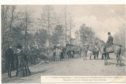 CLERE - Equipages De Champchevrier Et De Talhouët - Chasse à Courre - Cléré-les-Pins