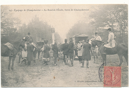 CLERE - Equipage De Champchevrier Au Rond De L'Etoile - Chasse à Courre - Cléré-les-Pins