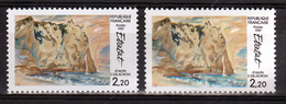 France 2463  Delacroix Variété Ciel Rose Et Jaune Neuf ** TB MNH - Unused Stamps