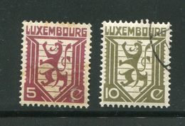 LUXEMBOURG- Y&T N°232 Et 232- Oblitérés - Gebruikt