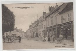 1 Cpa Nanteuil Le Haudouin " Rue Gambetta " - Nanteuil-le-Haudouin