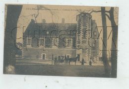 La Riche (37) : MP D'un Fiacre Au Château De Plessis-lèz-Tours Environ 1910(animé) PF. - La Riche