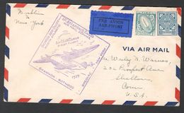 Ireland1939:FIRST FLIGHT(  Michel 51A,45A) - Poste Aérienne