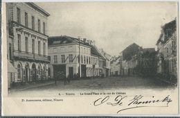 Ninove.  -   La Grand'Place   -    1902   Naar   Anvers - Ninove