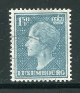 LUXEMBOURG- Y&T N°419- Oblitéré - 1948-58 Charlotte Linksprofil