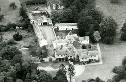 50s REAL PHOTO AERIAL VIEW BRANDON HALL HOTEL COVENTRY ENGLAND UK CARTE POSTALE  POSTCARD - Coventry