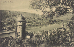 CPA ALLEMAGNE ZELL A. Mosel Vue Sur Les Vignobles De Moselle - Zell