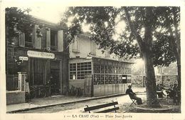 - Var -ref-B277- La Crau - Place Jean Jaures - Postes Et Telegraphes - Poste - Carte Bon Etat - La Crau