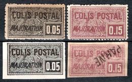 France - 1918 - Colis Postaux  - N°15 à 18 - Voir Description - Mint/Hinged