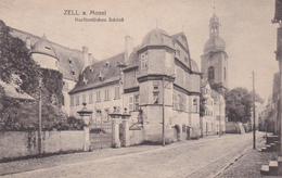 CPA ALLEMAGNE ZELL Am Mosel Kurfürstliches Schloss (poste De Commandement Du Colonel) - Zell