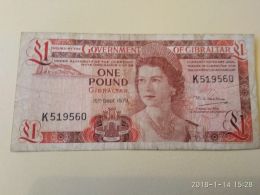 1 Pound 1979 - Gibraltar