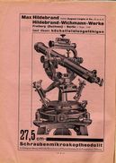 1940 TOPOGRAPHIE GÉOMÈTRE SURVEYING GÉODÉSIE GEODESY Zeitschrift Für Vermessungswesen Theodolit Théodolite Theodolite - Technical