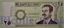 IRAQ 25 DINARS 2001 PICK 86 UNC - Iraq