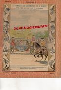 PROTEGE CAHIER-N° 6-MOYENS LOCOMOTION HOMME-LES CHARS VOITURES TRAMWAYS-CARROSSES SOUS LOUIS XV-VISITE ABBAYE LONGCHAMPS - Trasporti