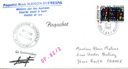 FRANCE. Enveloppe Commémorative De 1982. Marion Dufresne. - Polar Ships & Icebreakers