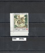 Variété De 1995 Neuf** Y&T N° 2946a Dentelé 131/2 * 13 De Carnet - Ongebruikt