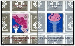 Yugoslavia 1984:  Winter Olympic Games, Sarajevo '84. MNH(**) - Winter 1984: Sarajevo