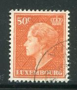 LUXEMBOURG- Y&T N°546- Oblitéré - 1948-58 Charlotte Left-hand Side