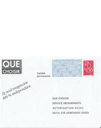 Entier Postal Que Choisir 06P305 - Prêts-à-poster:Answer/Lamouche