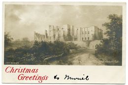 ARTIST : ELMER KEENE - KENILWORTH CASTLE - CHRISTMAS GREETINGS - Keene, Elmer