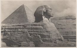 CPA - AK Kairo Sphinx Pyramiden Cairo Caire Pyramides Pyramide Gizeh Egypt Egypte Ägypten Afrique Africa Afrika - Guiza
