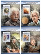 Djibouti 2016, 100th Einstein Relativity Theory, 4BF IMPERFORATED - Albert Einstein