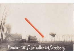 FLANDEREN 1917 FESSELBALLONBEI KEZELBERG - Wevelgem
