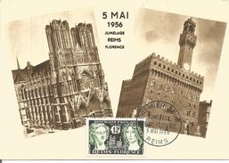 Jumelage Reims Florence  5 Mai 1956 - 1950-1959
