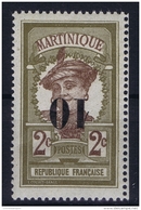 Martinique: Yv Nr 84 A  Surcharge Renversée MNH/**/postfrisch/neuf Sans Charniere  Signed/ Signé/signiert - Ongebruikt