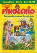 Pinocchio Sammelband Nr. 2 - Enthält Nr. 4, 6, 7 - Bastei Verlag - Comicheft - Sonstige & Ohne Zuordnung
