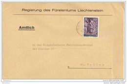 G - 530 - Lettre Envoyée De Vaduz En Suisse 1959 - Briefe U. Dokumente