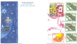 2001. Brazil, The Letter Sent By Air-mail Post To Moldova - Lettres & Documents