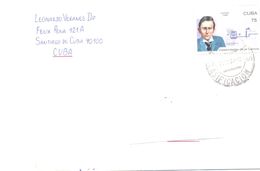 2000. Cuba, The Letter Sent  Air-mail Post To Moldova - Storia Postale