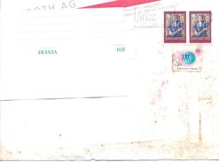 2001. United Nations-Geneva,  The Letter Sent By Ordinary Post To Moldova - Lettres & Documents