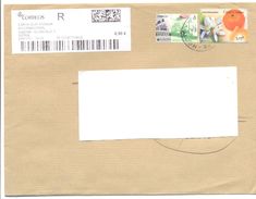 2017. Spain,  The Letter Sent By Registered Air-mail Post To Moldova - Brieven En Documenten