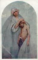Mucha, A. Jugendstil Künstlerkarte I-II Art Nouveau - Non Classificati