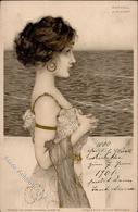 Kirchner, R. Frau Jugendstil TSN-Verlag 99 Künstlerkarte 1901 I-II Art Nouveau - Kirchner, Raphael