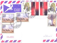 2001. South Africa,  The Letter Sent By  Air-mail  Post To Moldova - Lettres & Documents