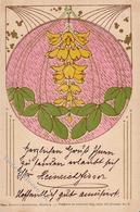 Jugendstil Blumen TSN-Verlag XIX Künstlerkarte 1900 I-II Art Nouveau - Unclassified